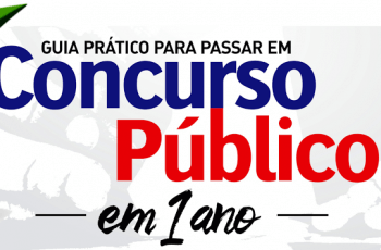 guia pratico para pasar em concurso publico em um ano