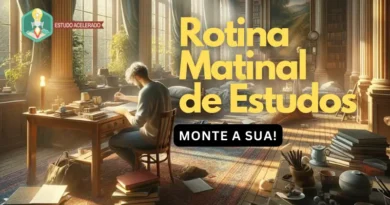 Rotina Matinal de Estudos